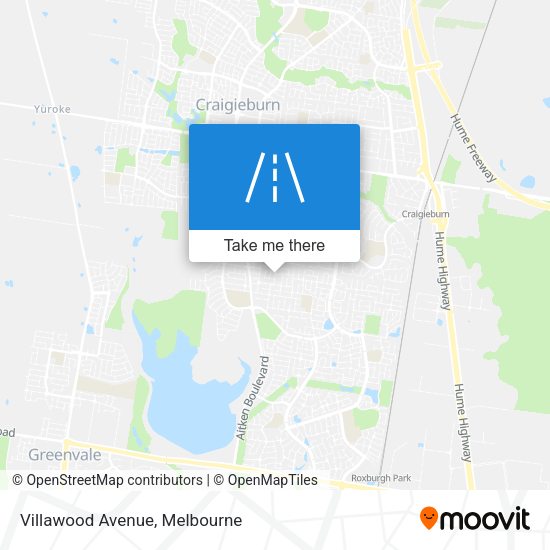 Villawood Avenue map
