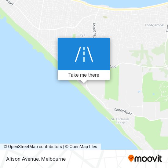 Alison Avenue map