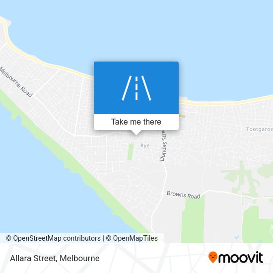 Allara Street map