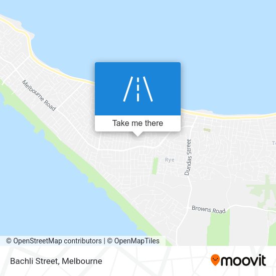 Bachli Street map