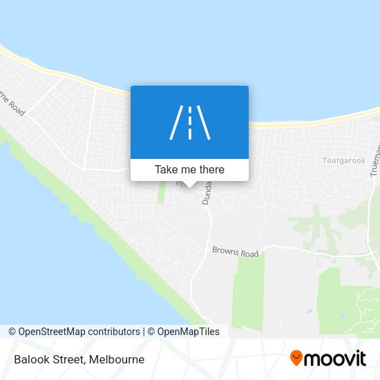 Balook Street map