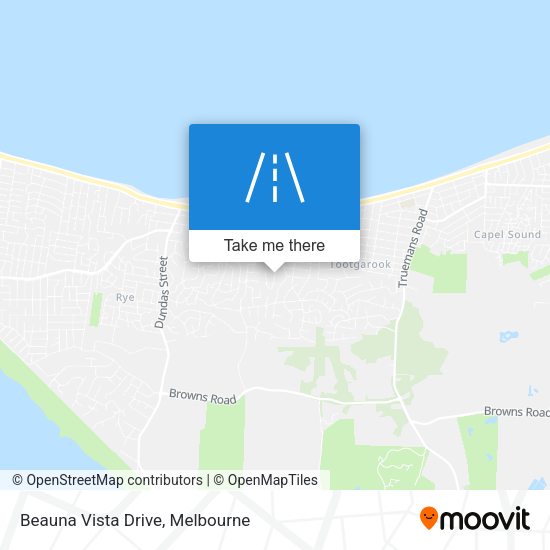 Beauna Vista Drive map