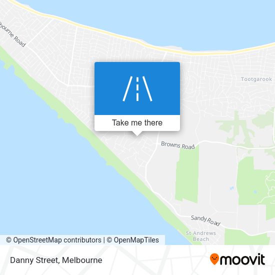 Danny Street map