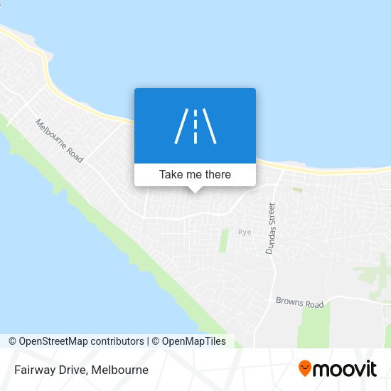 Fairway Drive map