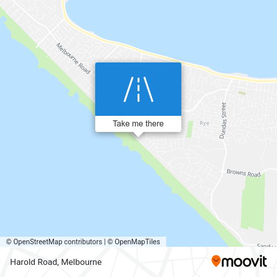 Harold Road map