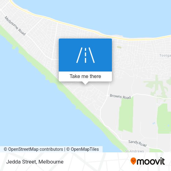 Jedda Street map