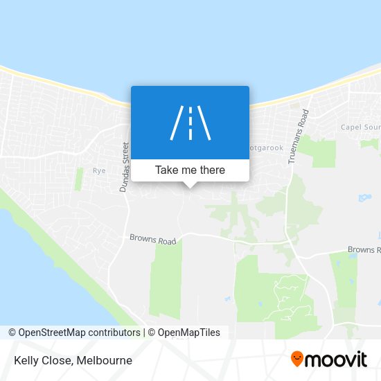 Kelly Close map