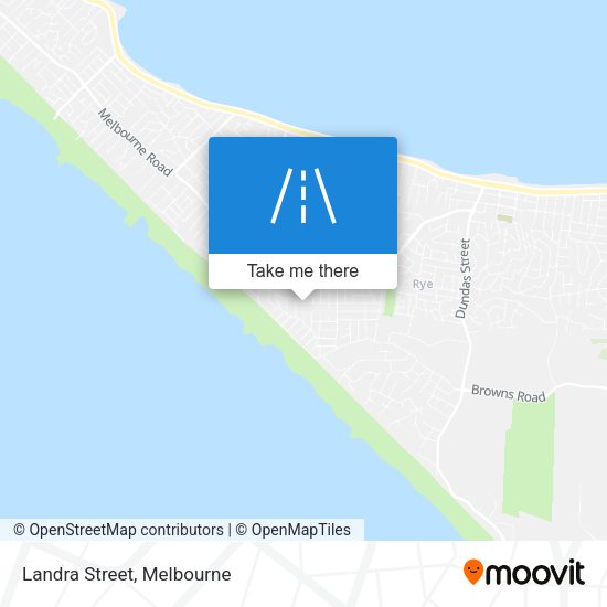 Landra Street map