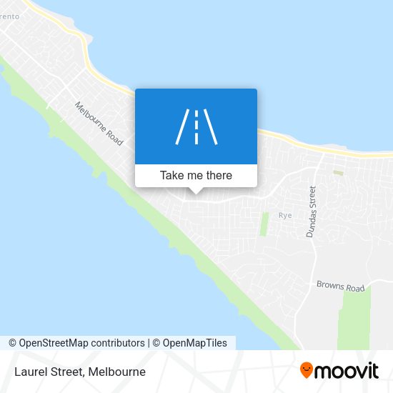 Laurel Street map