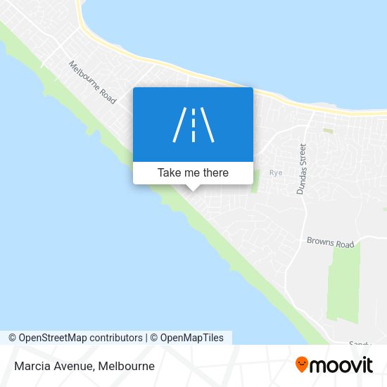 Marcia Avenue map