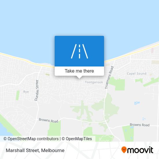 Marshall Street map