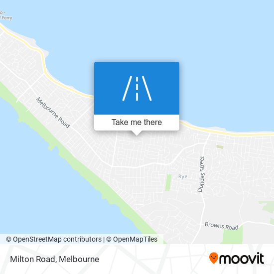 Milton Road map