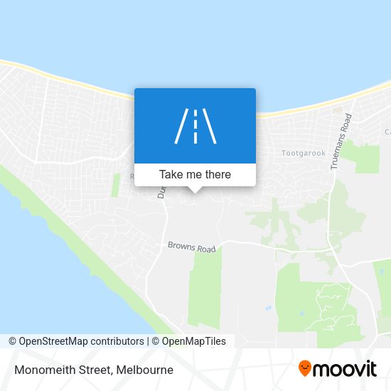 Monomeith Street map
