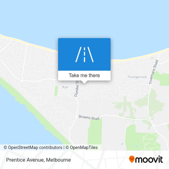 Prentice Avenue map