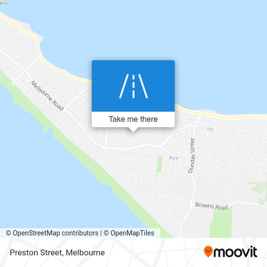 Preston Street map
