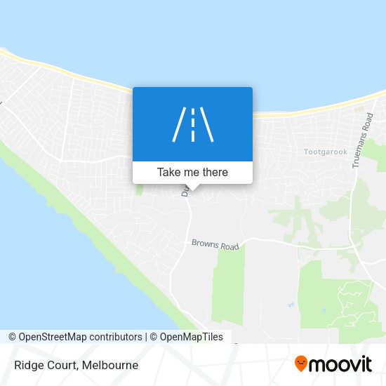 Ridge Court map