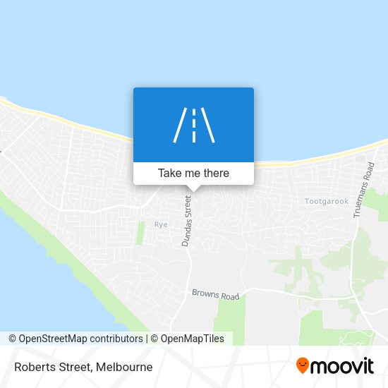 Roberts Street map