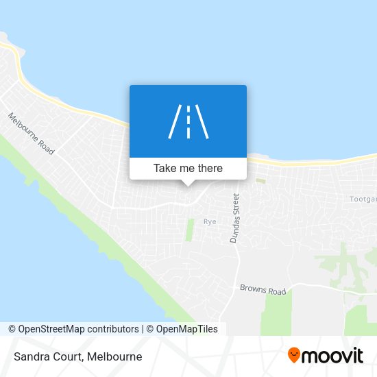 Sandra Court map