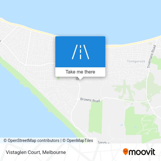 Vistaglen Court map