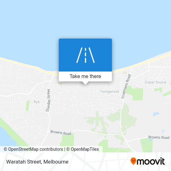 Waratah Street map