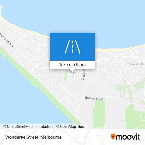Wondaree Street map