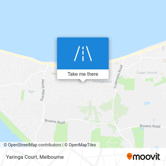 Yaringa Court map