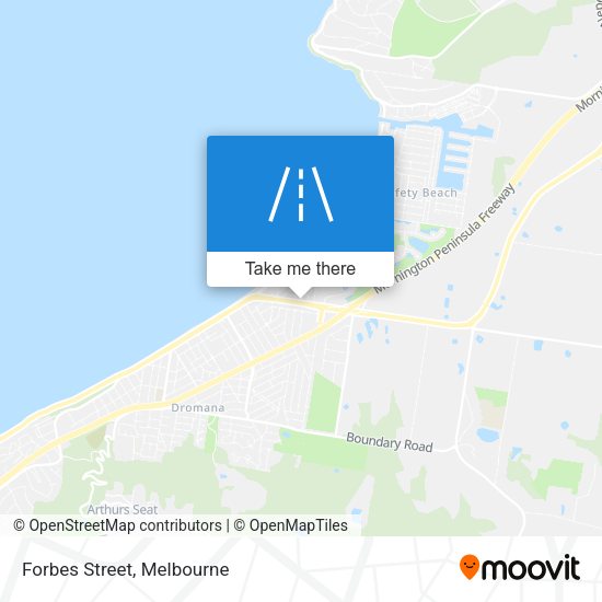 Forbes Street map