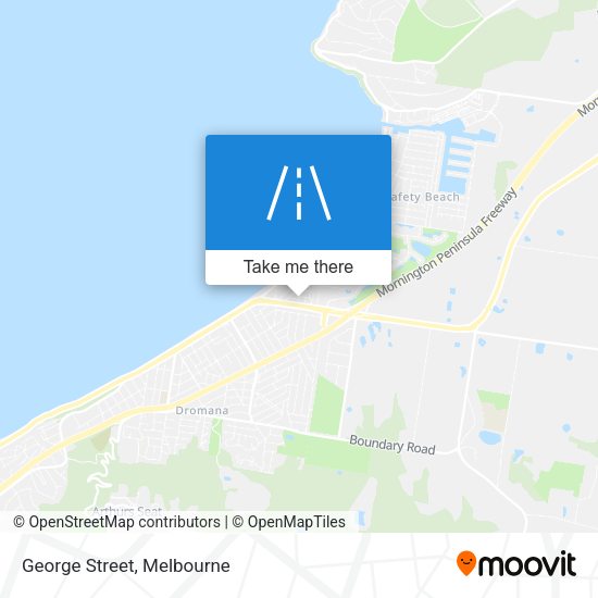 George Street map