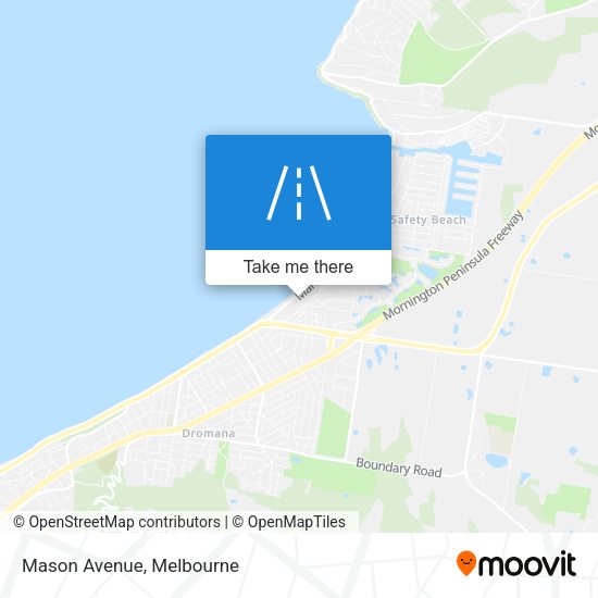 Mason Avenue map