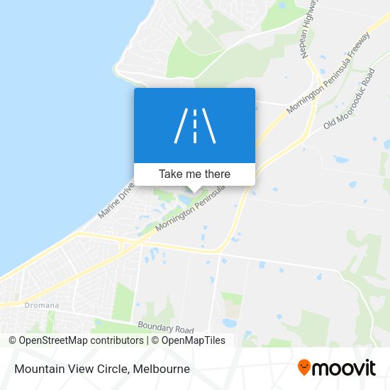 Mountain View Circle map