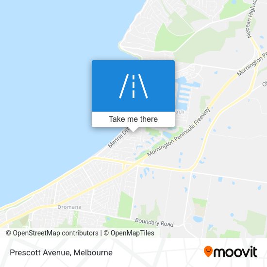 Prescott Avenue map