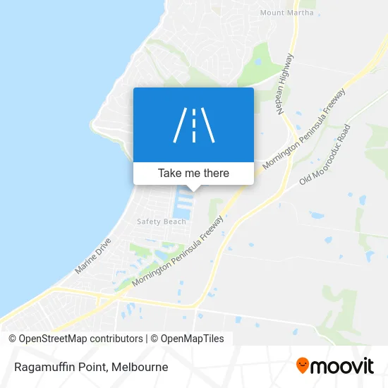 Mapa Ragamuffin Point