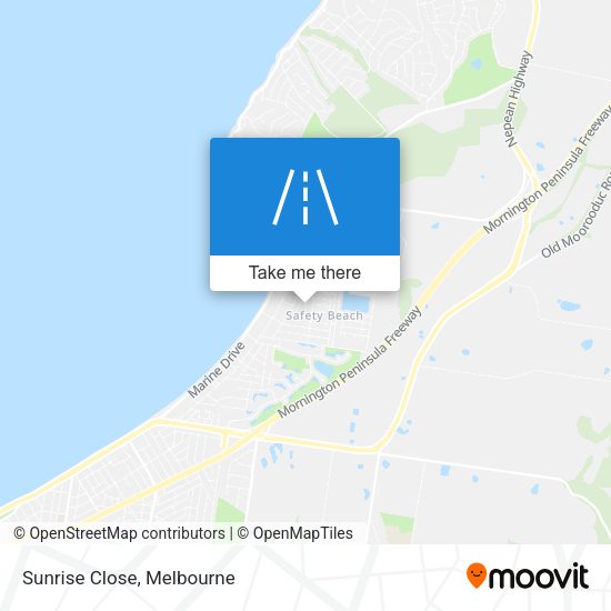 Sunrise Close map