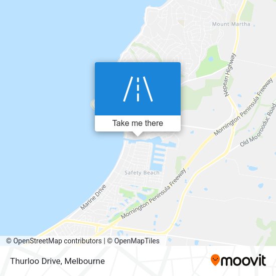 Thurloo Drive map