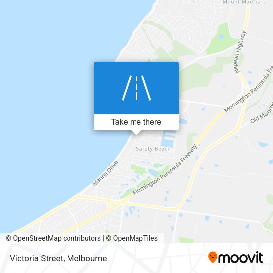 Victoria Street map