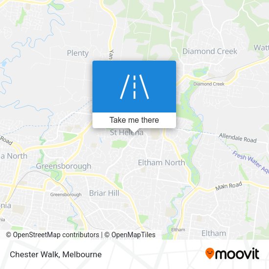 Chester Walk map