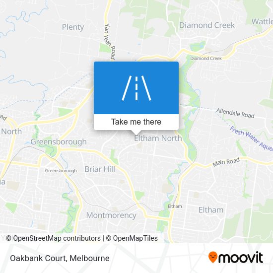 Oakbank Court map