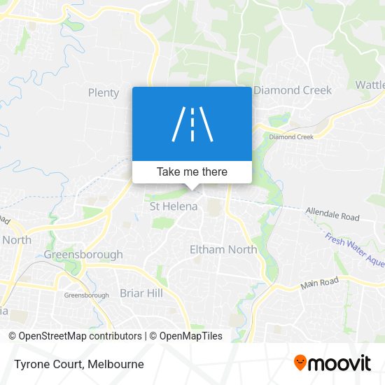 Tyrone Court map