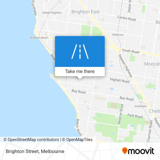 Brighton Street map