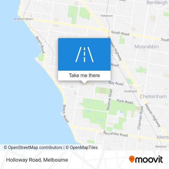 Holloway Road map