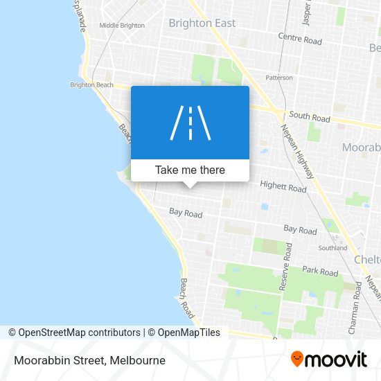 Moorabbin Street map