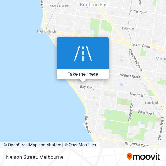 Nelson Street map