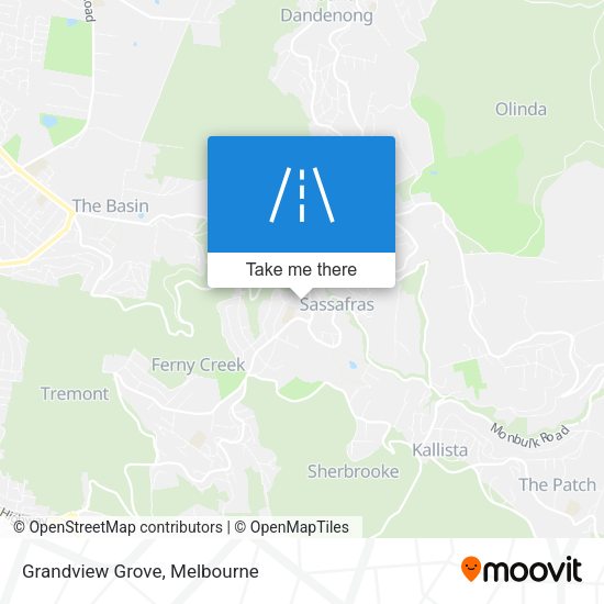 Grandview Grove map
