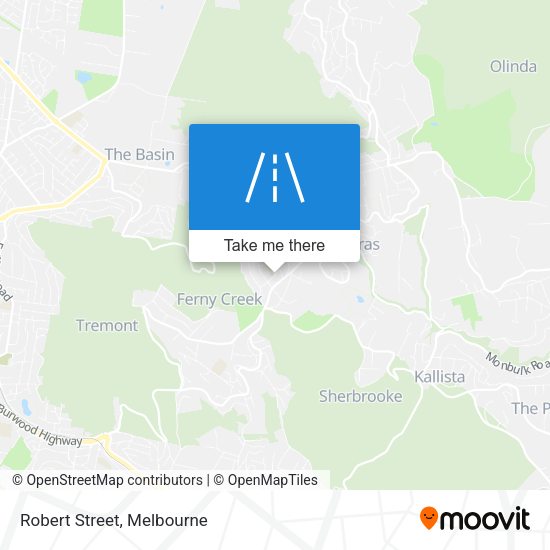 Robert Street map