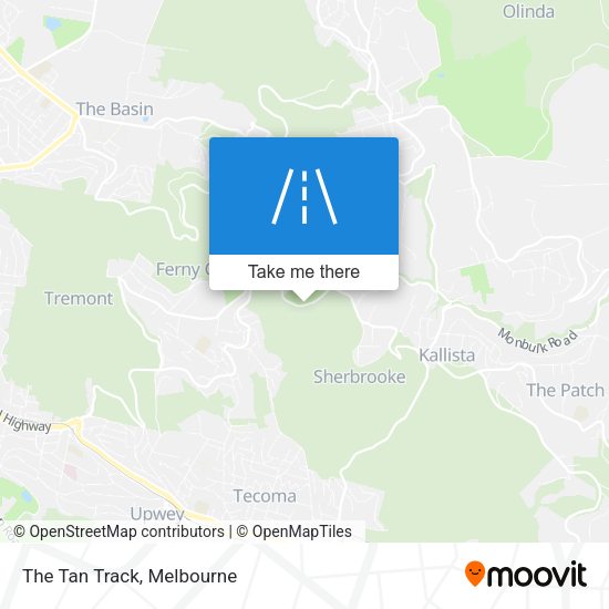 The Tan Track map