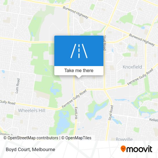 Boyd Court map
