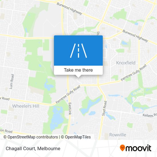 Chagall Court map