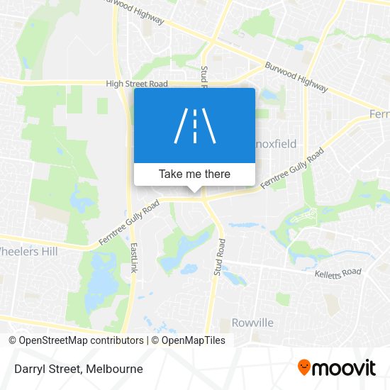 Darryl Street map