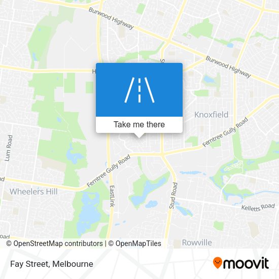 Fay Street map