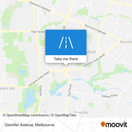 Glenifer Avenue map